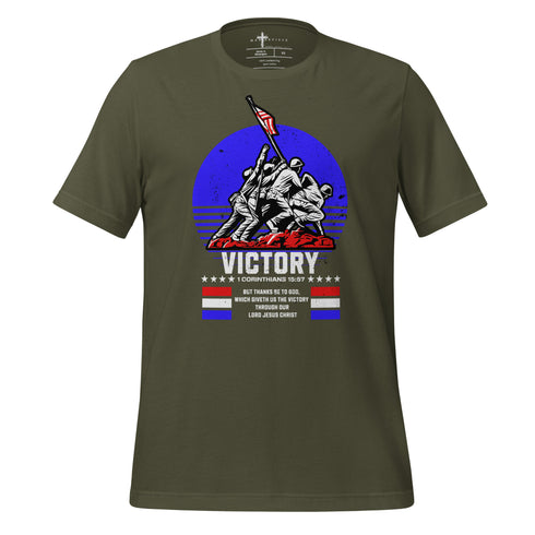 Victory Christian Bible Verse T-Shirt